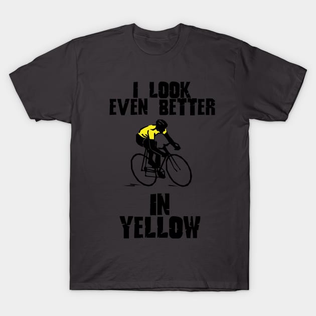 Yellow Jersey! T-Shirt by keithcsmith